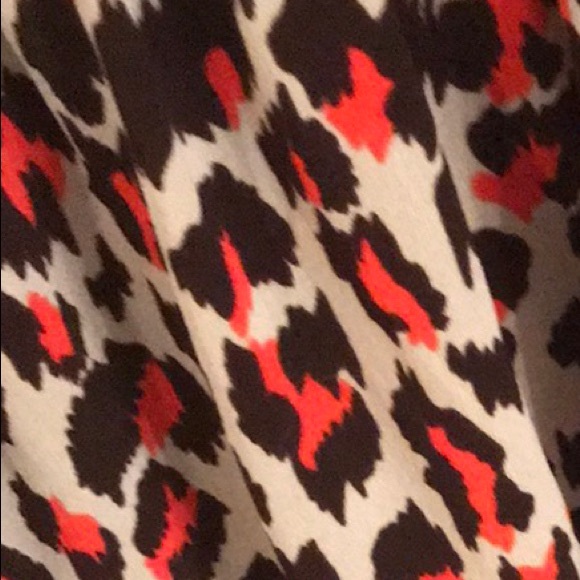 Moda International Orange Leopard Print Dress - Picture 14 of 14